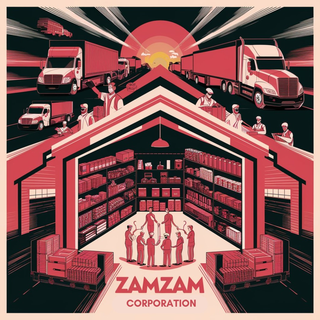 Zamzam Corporation supply illustration